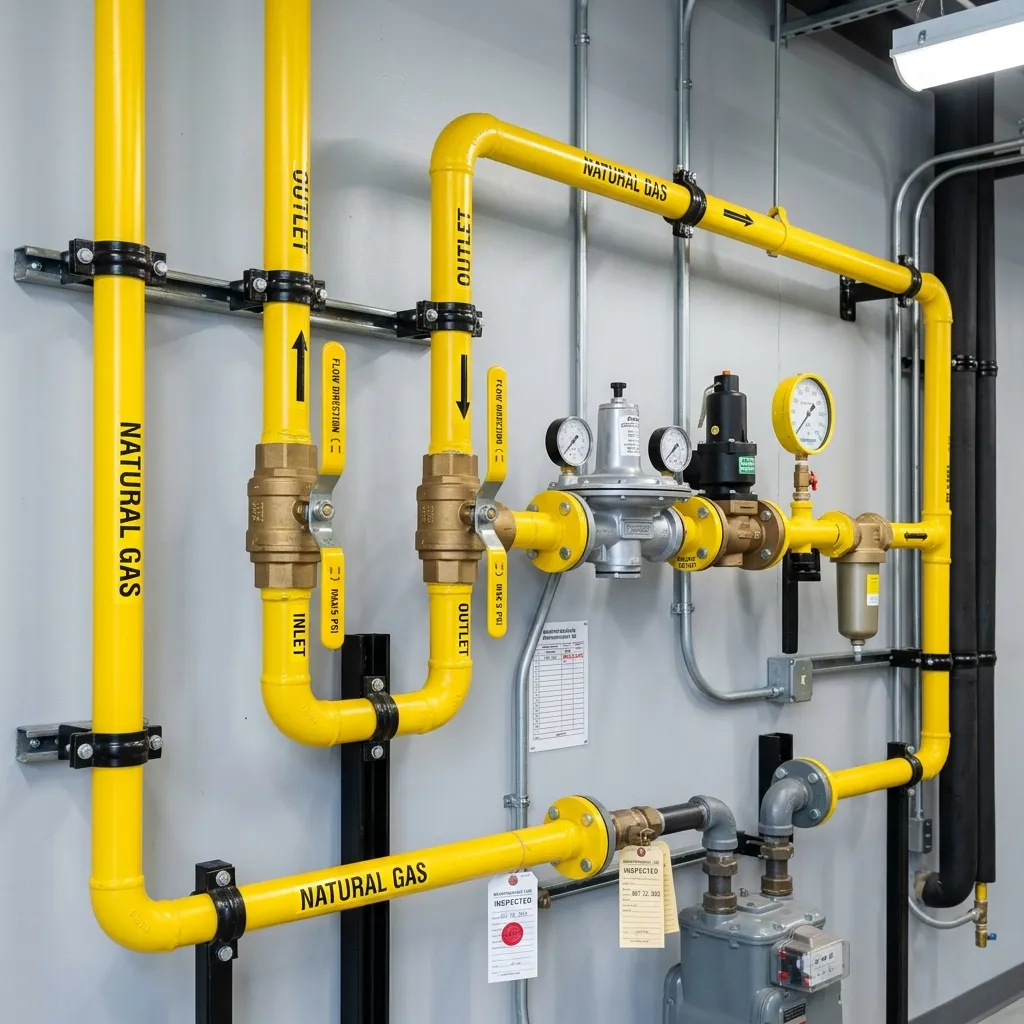 Gas Line Services Plumber in Brooksville, OK